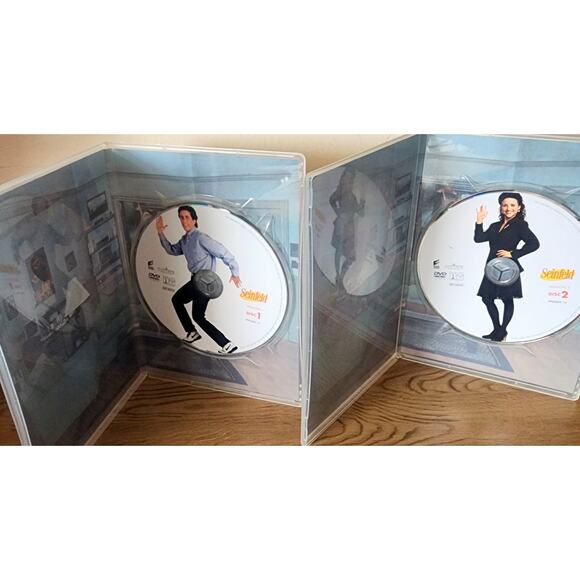 Seinfeld Seasons 1 & 2 DVD Set Volume 1-4 Complete Collection 1989-1991 - Picture 3 of 16